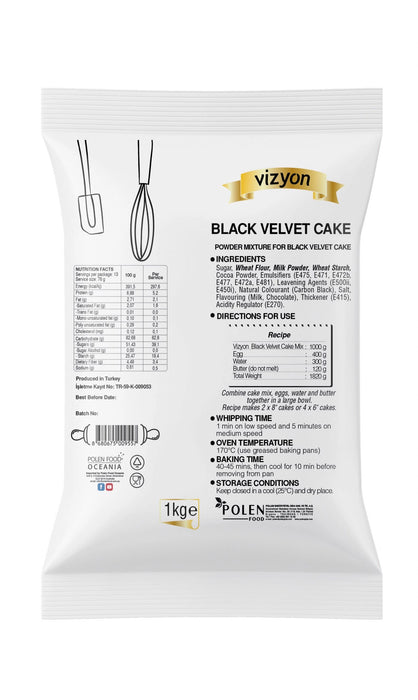 Black Velvet Cake 1kg