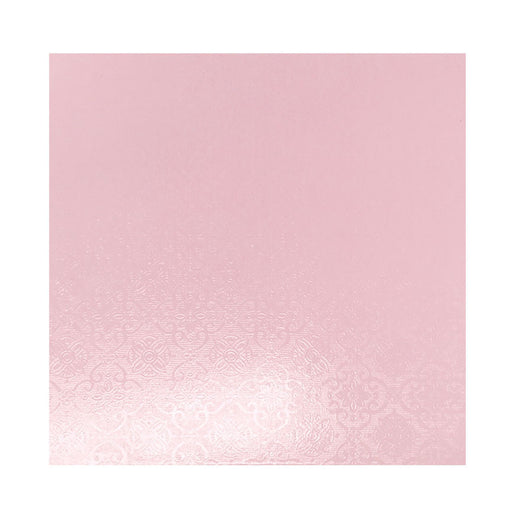 Cake Board Pink 6 Inch Square MDF 6mm Thick