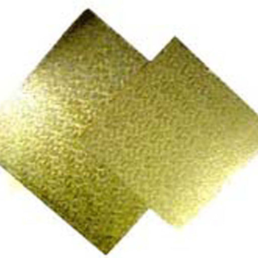 Cake Board Gold 10 Inch Square Masonite 6mm Thick