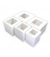 12X12X12 Inch Cake Box With Top Window