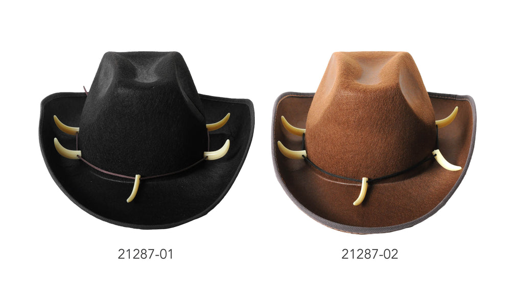Cowboy Hat (Crocodile Dundee Black) — Red Fox Party Supplies