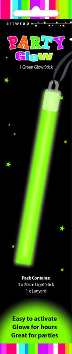 GLOW STICK GREEN 1PK