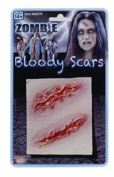 Zombie Bloody Scars x 2