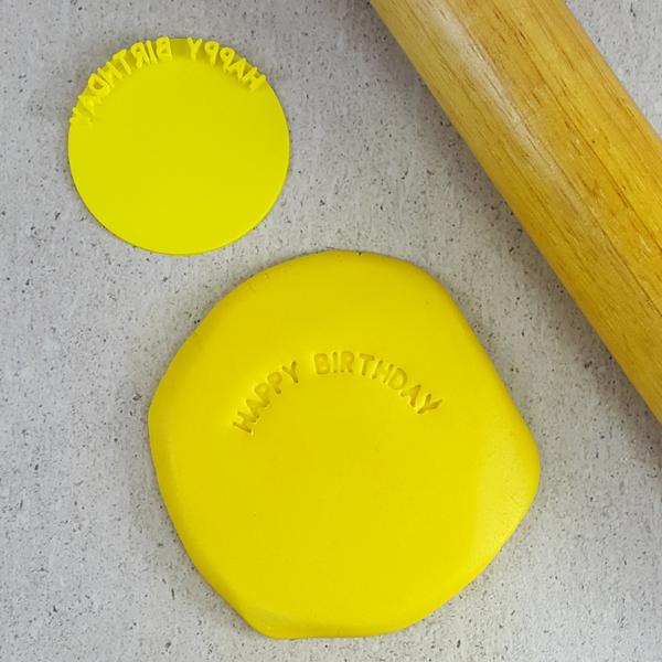 Happy Birthday Arch Embosser