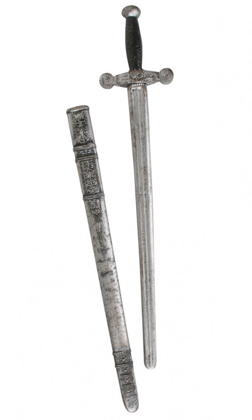 Knight Sword With Sheath-Wood & Stone Look