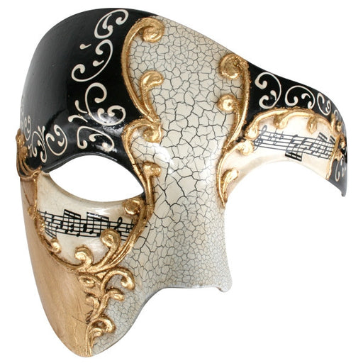Maestro Black & Gold Eye Mask