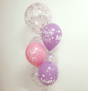 Big Confetti Balloon Bouquet