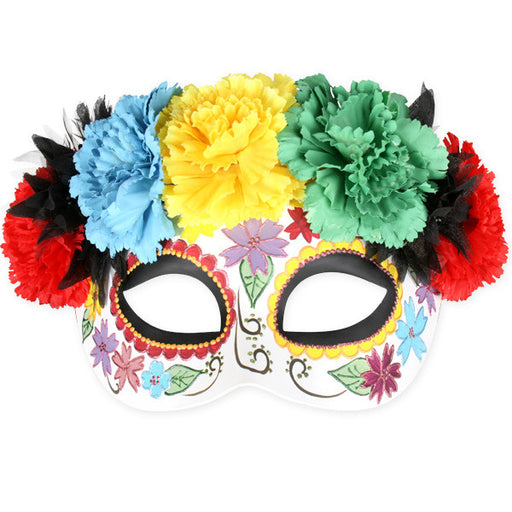 Frida Bright Flowers Eye Mask