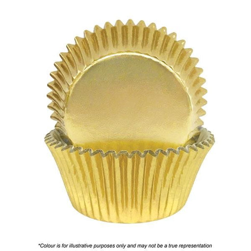 Cake Craft 408 Gold Foil Baking Cups Pack Of 72