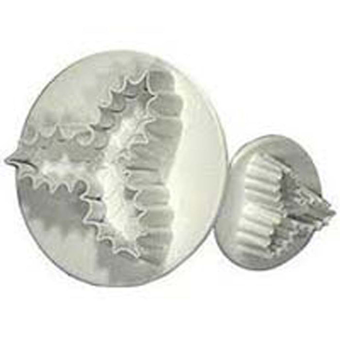Holly 3 Leaf Plunger Cutter | 2 Piece Set