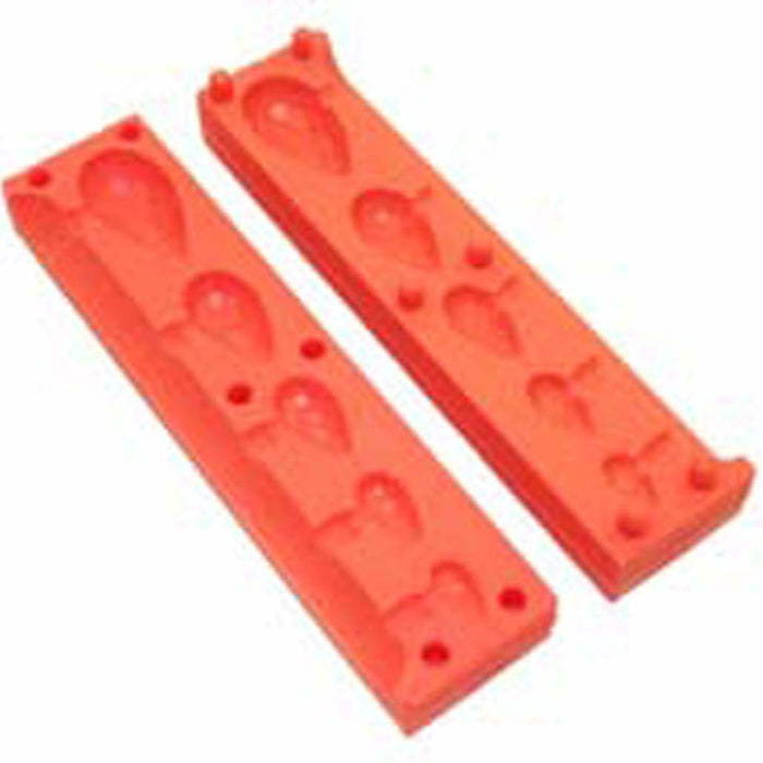 Multi Teardrop Gems Mould