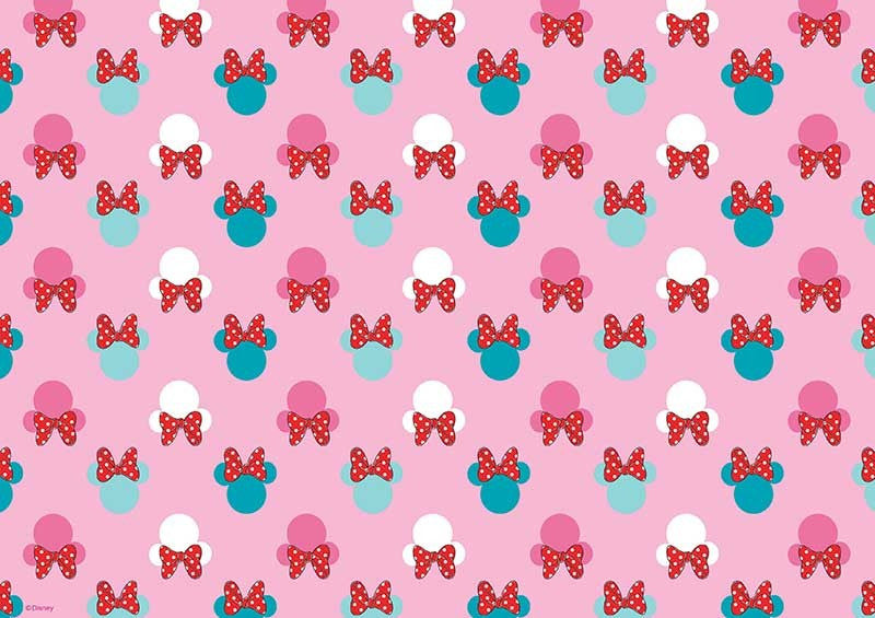 Minnie Mouse - Pattern Sheet A4 Edible Image
