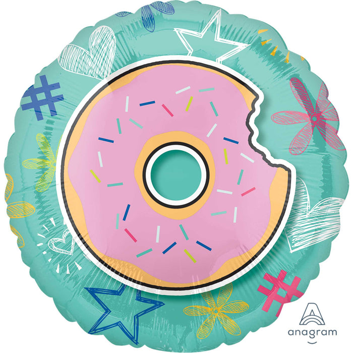 Selfie Celebration Donut Foil 18''