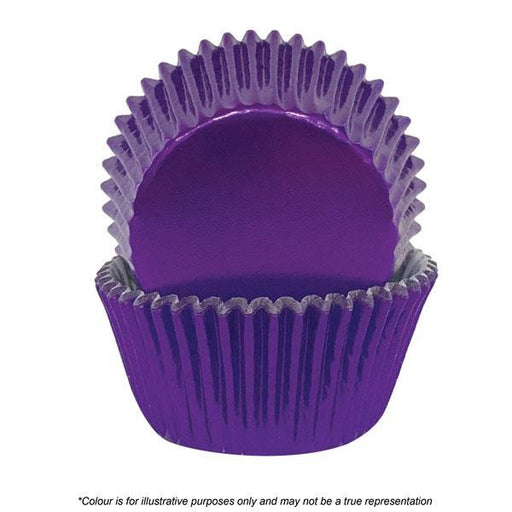 Cake Craft 700 Purple Foil Baking Cups Pack Of 72