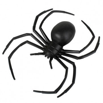 Spider Black Widow Plastic 15cm