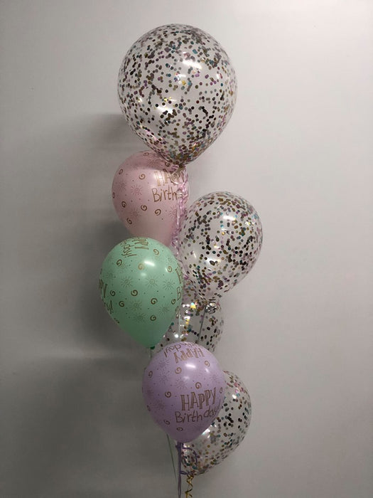 Big Confetti Balloon Bouquet