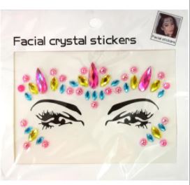 Face Jewels Glitter Stickers