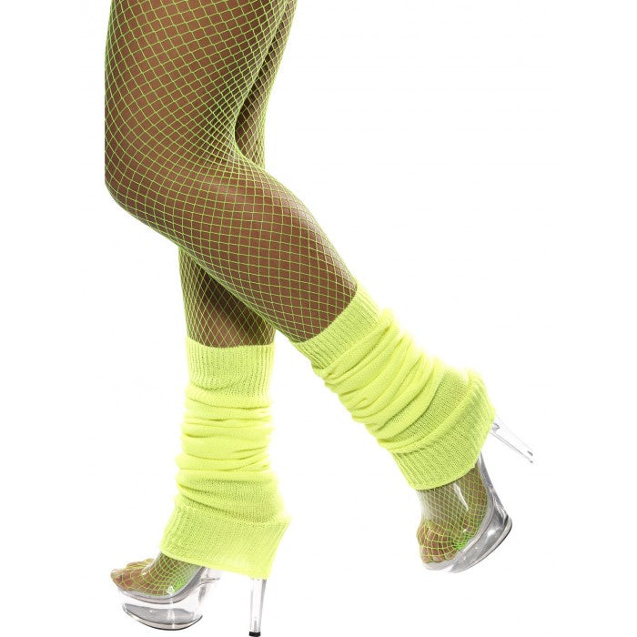 Neon Yellow Legwarmers