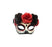 Day of the Dead Mask with Black Lace