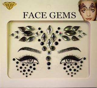 Face Jewels Glitter Stickers