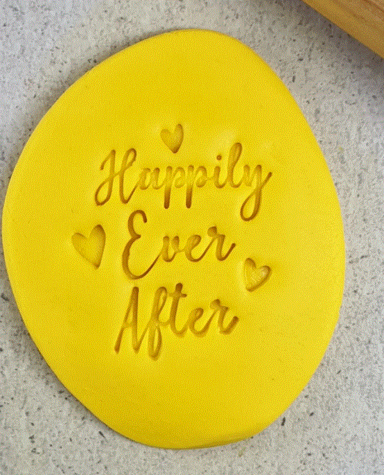 Happily Ever After Cookie Embosser