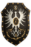 Knight Shield 50cm - Leather Look