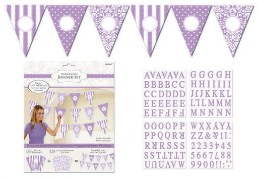 Personalized Pennant Banner Kit