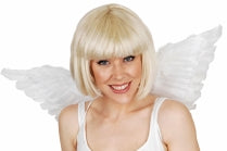 Wings Up Medium 70x30cm Black/White