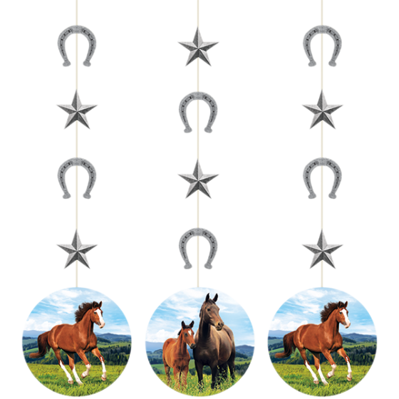Horse and Pony Hanging String Cutouts 57cm