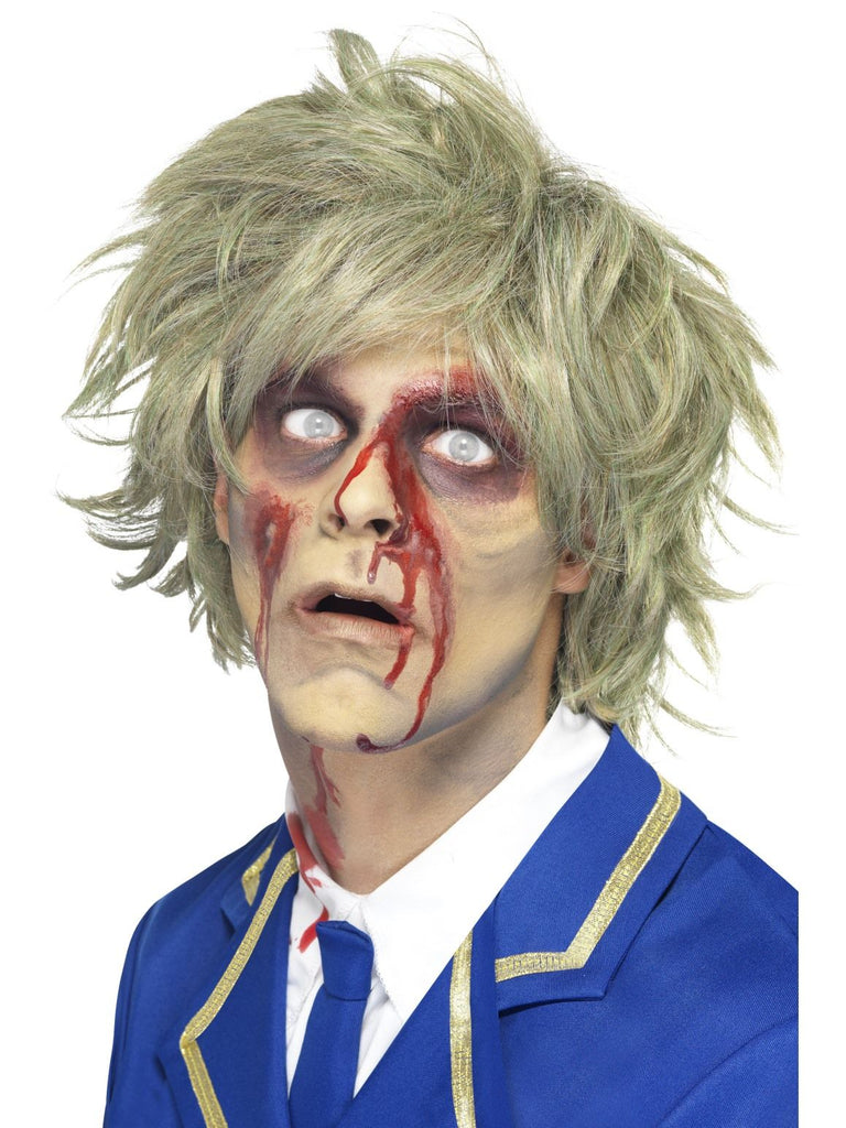 Zombie Frozen To Death Wig Adult White