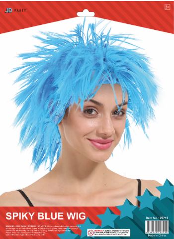 Spiky Wig - Blue