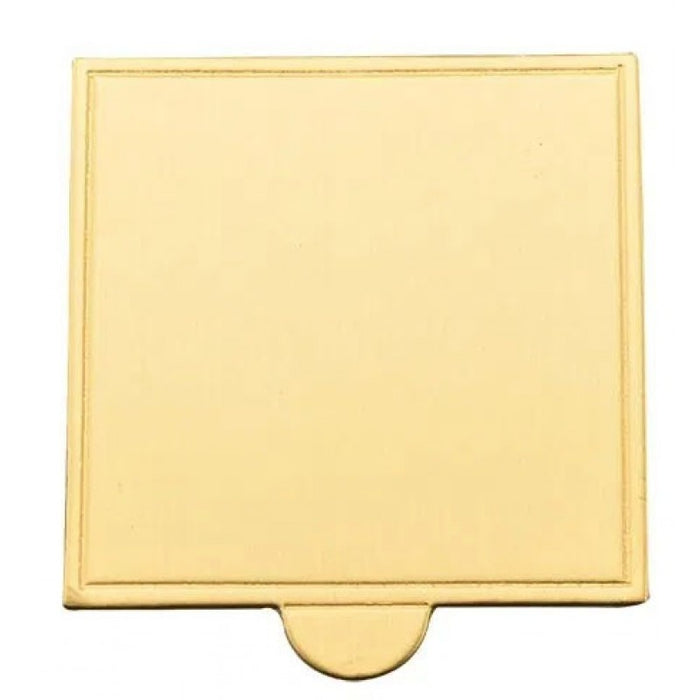 Gold 2mm CakeBoard 7cmx7cm 50pk