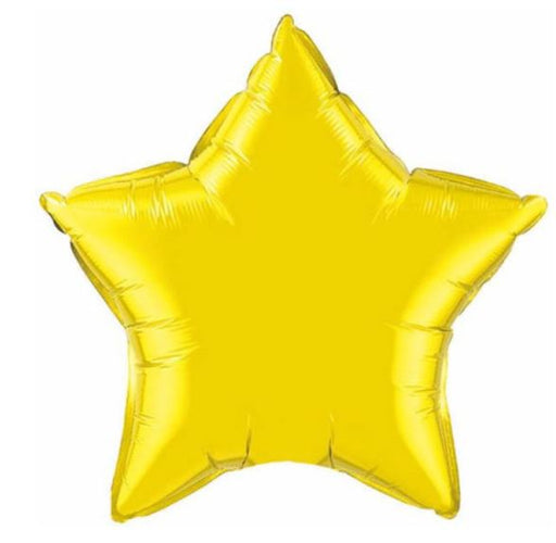 18" Foil Balloon Yellow Star