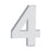 4 Number Alpha Art Wooden