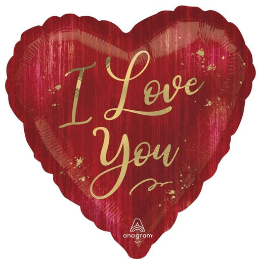 I Love You Valentines Day  Foil 18'