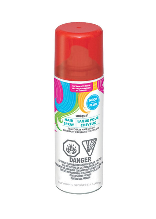 Hair Spray Neon Red