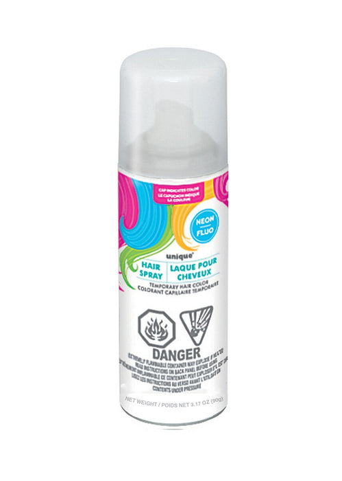 Hair Spray Neon White