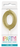 Mini Gold Numeral Candle 0