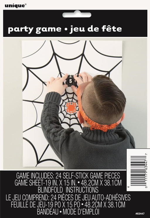 Spider Web Blindfold Party Game