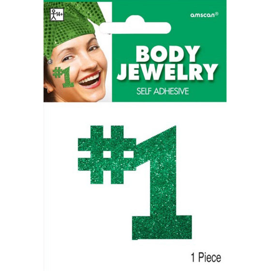 Body Jewelry Green #1