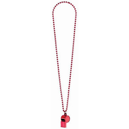 Red Whistle On Chain