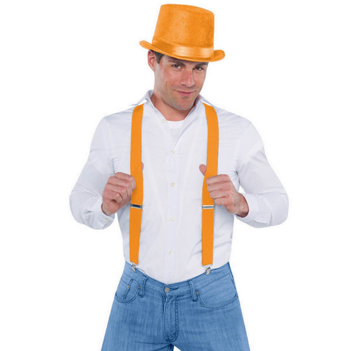 Orange Suspenders