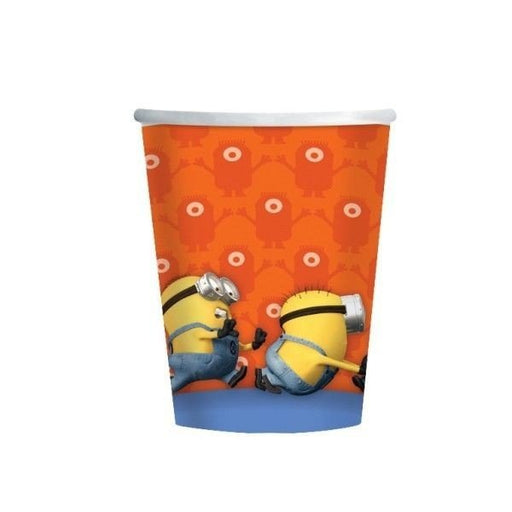 Minions Paper Cup 8 Pk 266ml