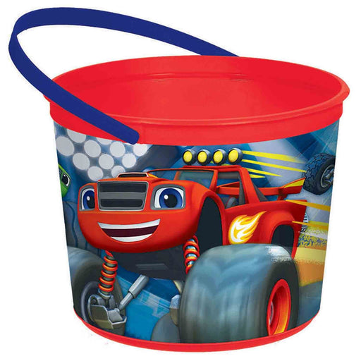 Blaze Plastic Favour Container 12cm x 16cm