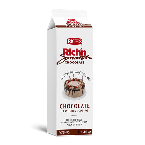 BEST BEFORE SALE Rich's Rich'n Smooth Chocolate 1 Kg