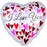 I Love You Valentines Day  Foil 17" (43cm)