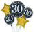 Foil BalloonBouquet Sparkling Birthday 30th