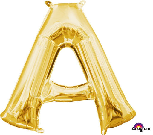 16" Gold Foil Balloon Alpha A