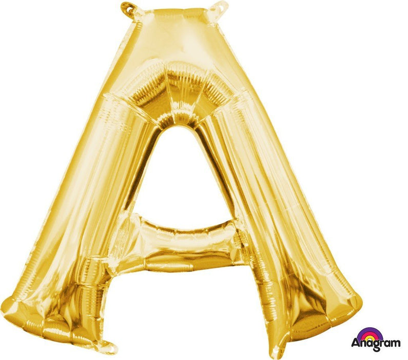 16" Gold Foil Balloon Alpha A