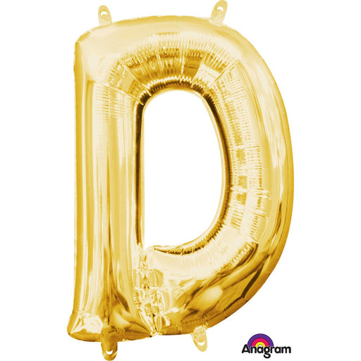16" Gold Foil Balloon Alpha D